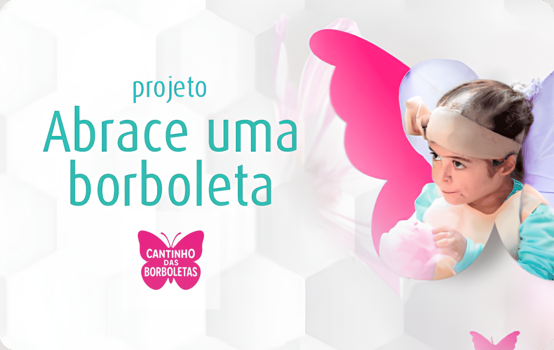 Crianças acolhidas pelo Cantinho das Borboletas